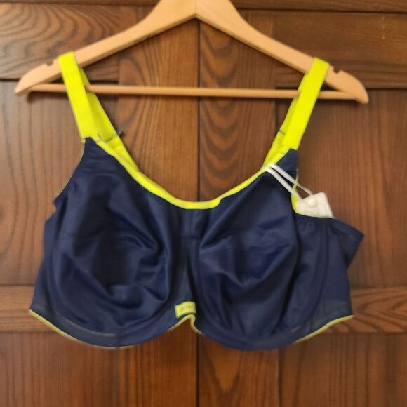 Elomi Energise Sports Bra 44D NWT Elomi 44D Bra - Picture 2 of 8